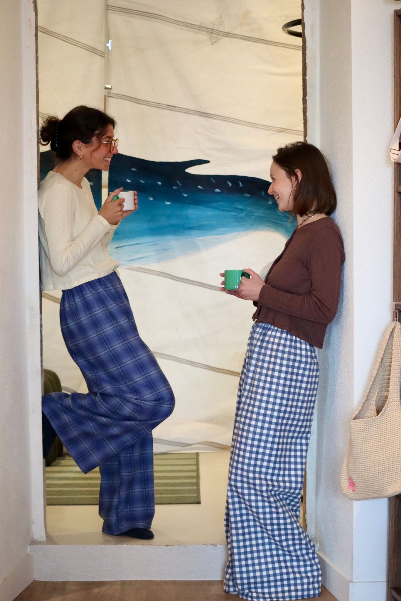 Pantalon flanelle "RAPHAELLE"