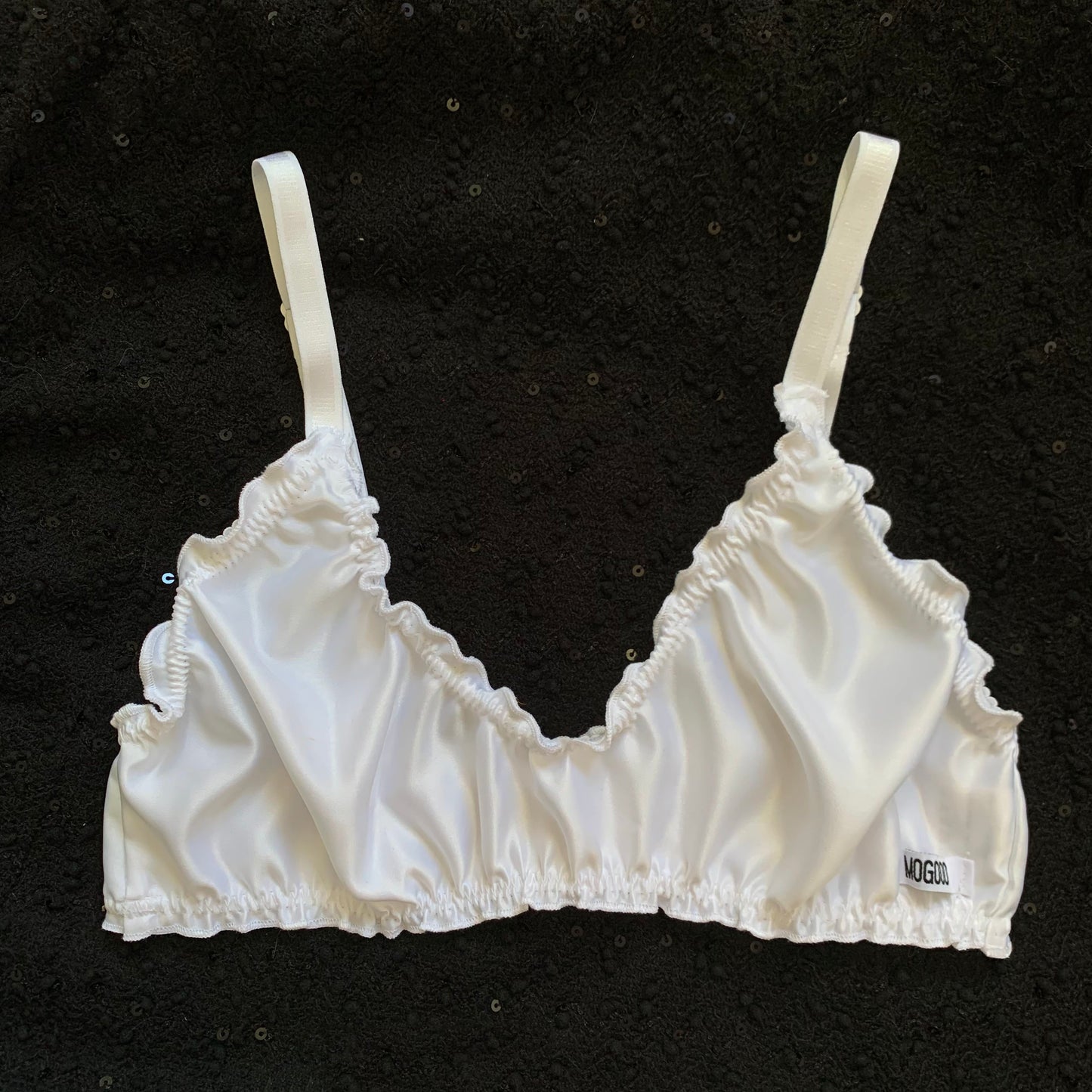 Brassière "SILKY WHITE" - Taille XS/S