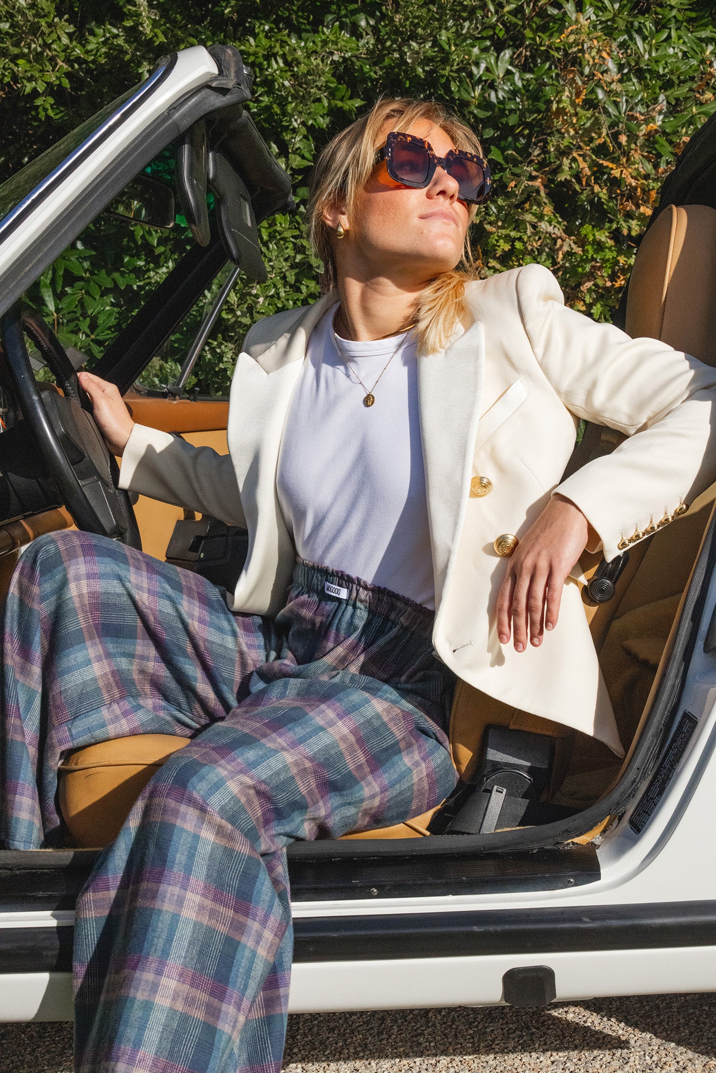 Pantalon flanelle "VERA"