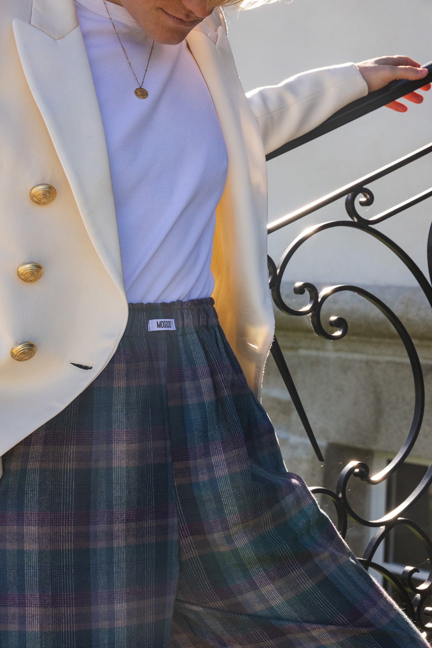 Pantalon flanelle "VERA"