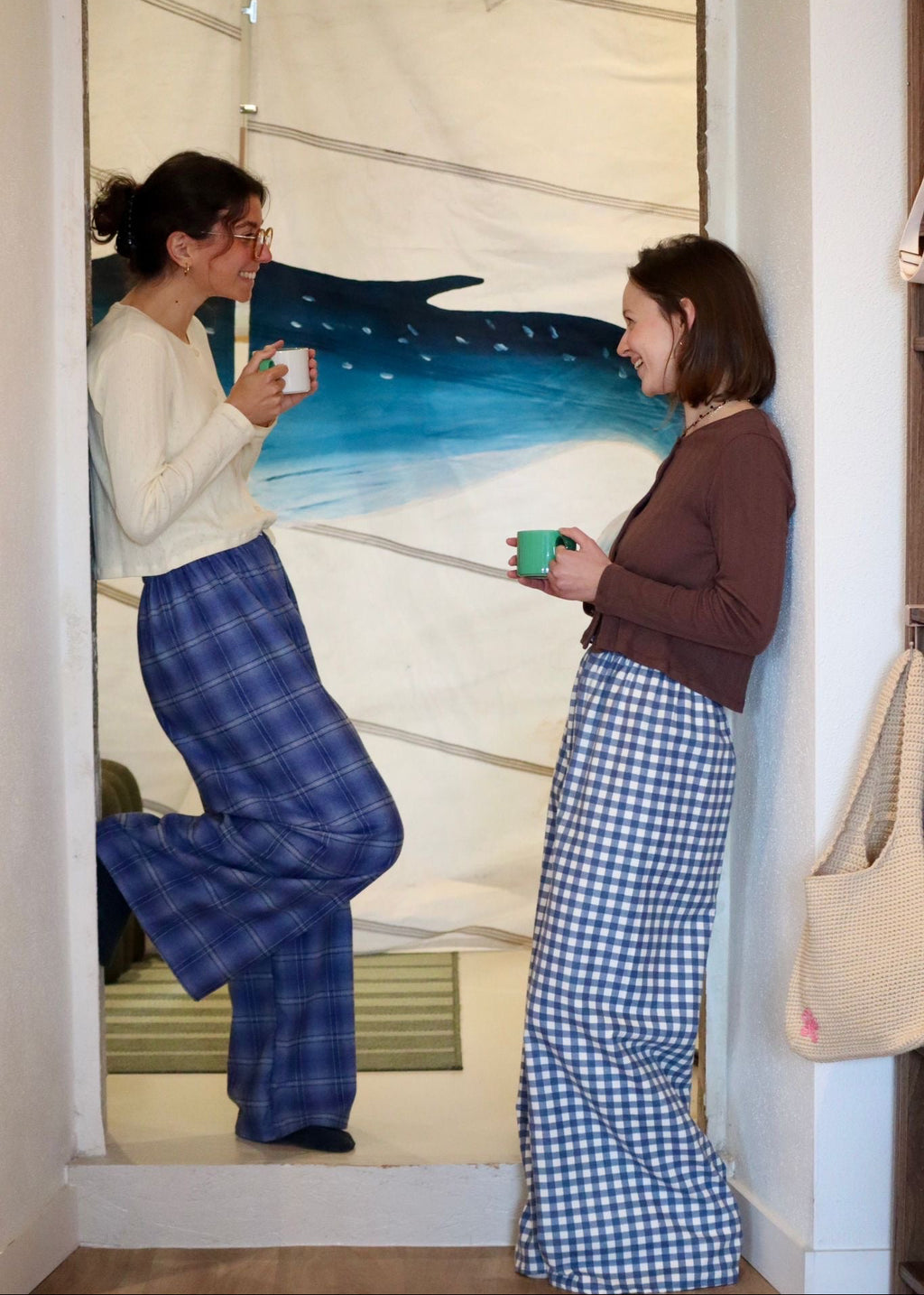 Pantalon flanelle "RAPHAELLE"