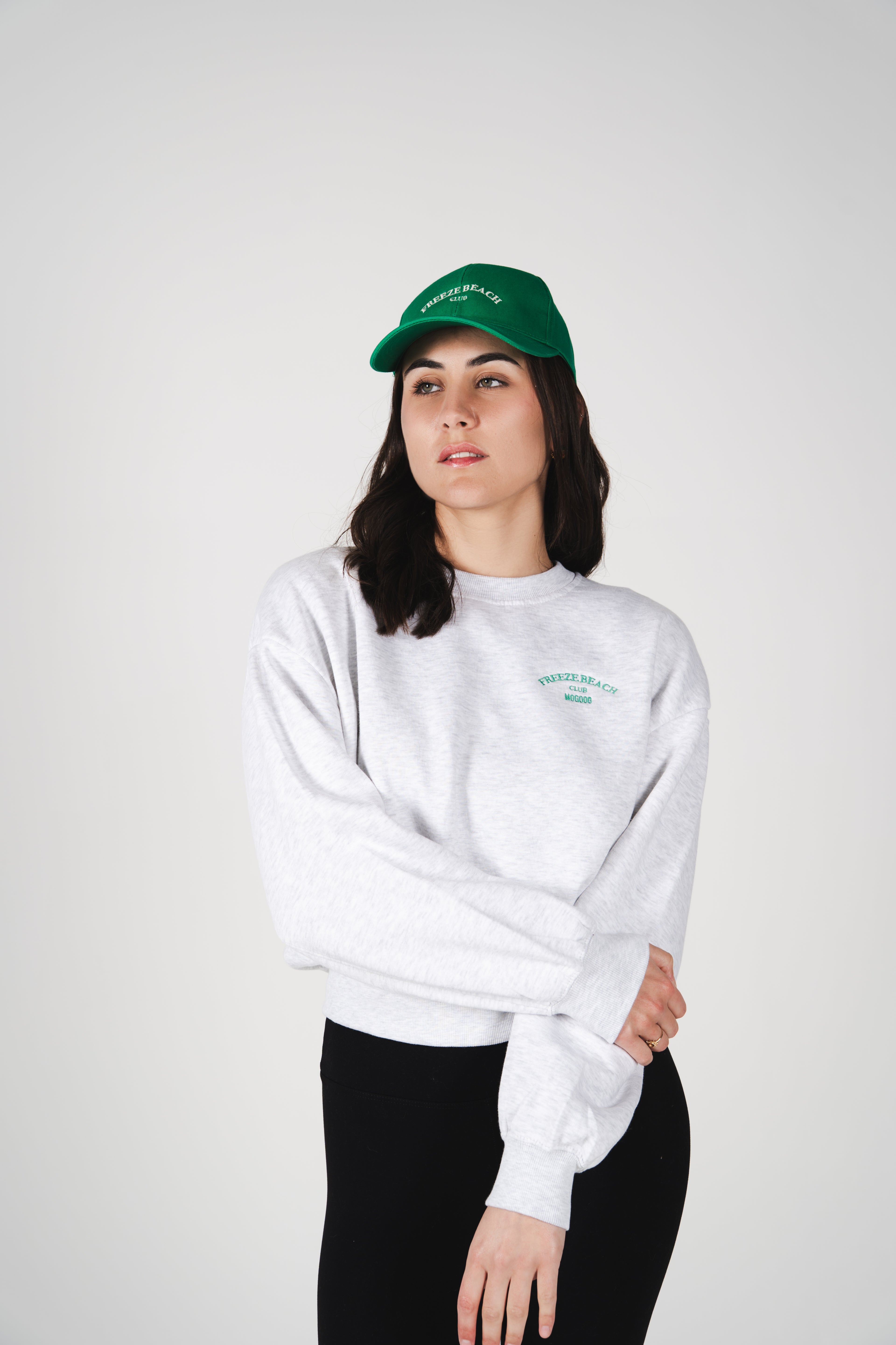 Sweat gris "FREEZE BEACH"