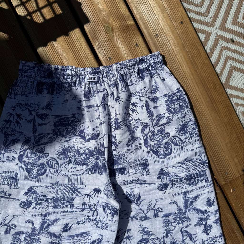Pantalon en lin "FREEZE BEACH"