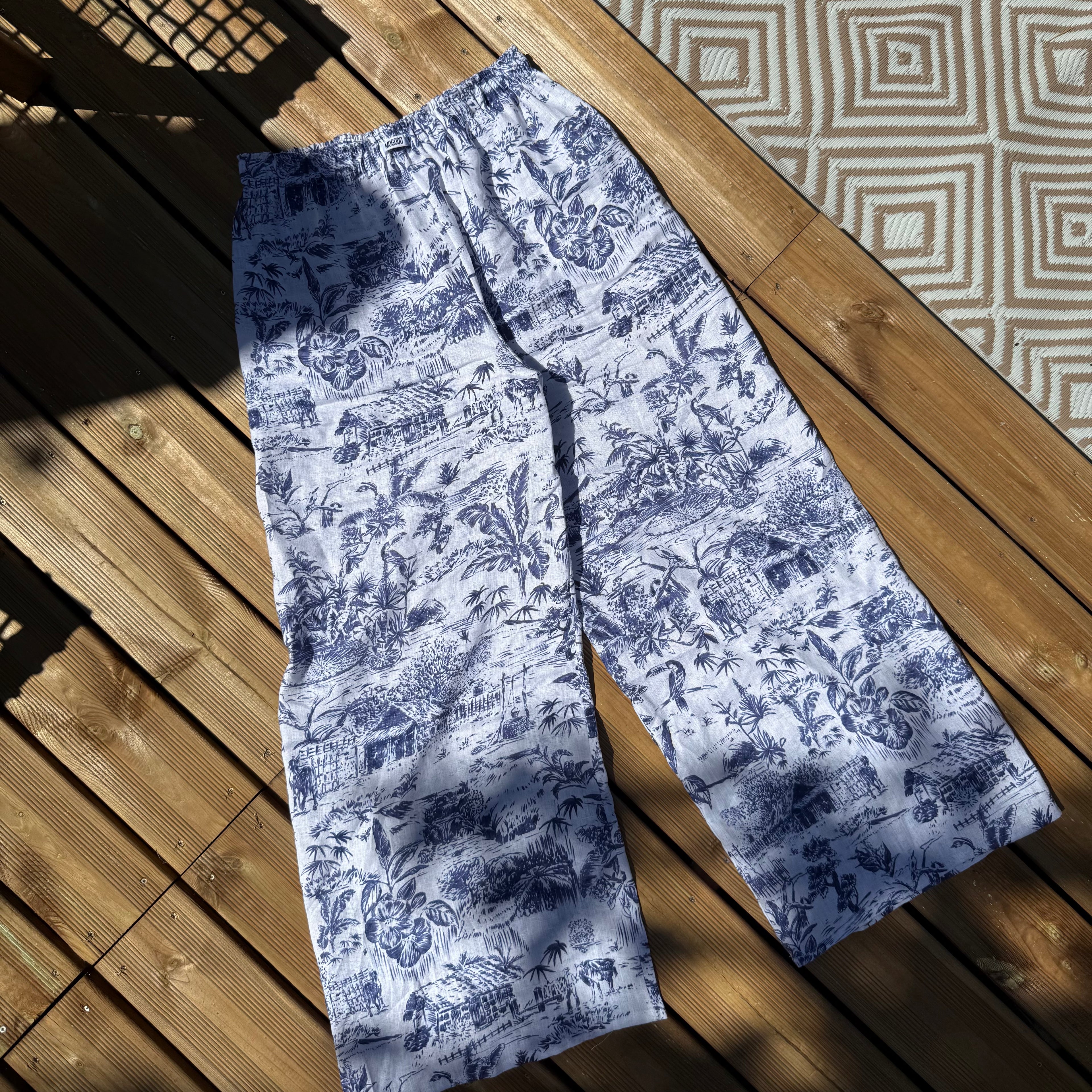 Pantalon en lin "FREEZE BEACH"