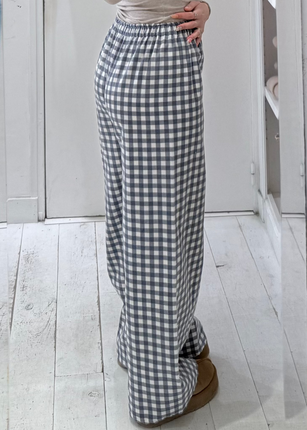 Pantalon flanelle "RAPHAELLE"