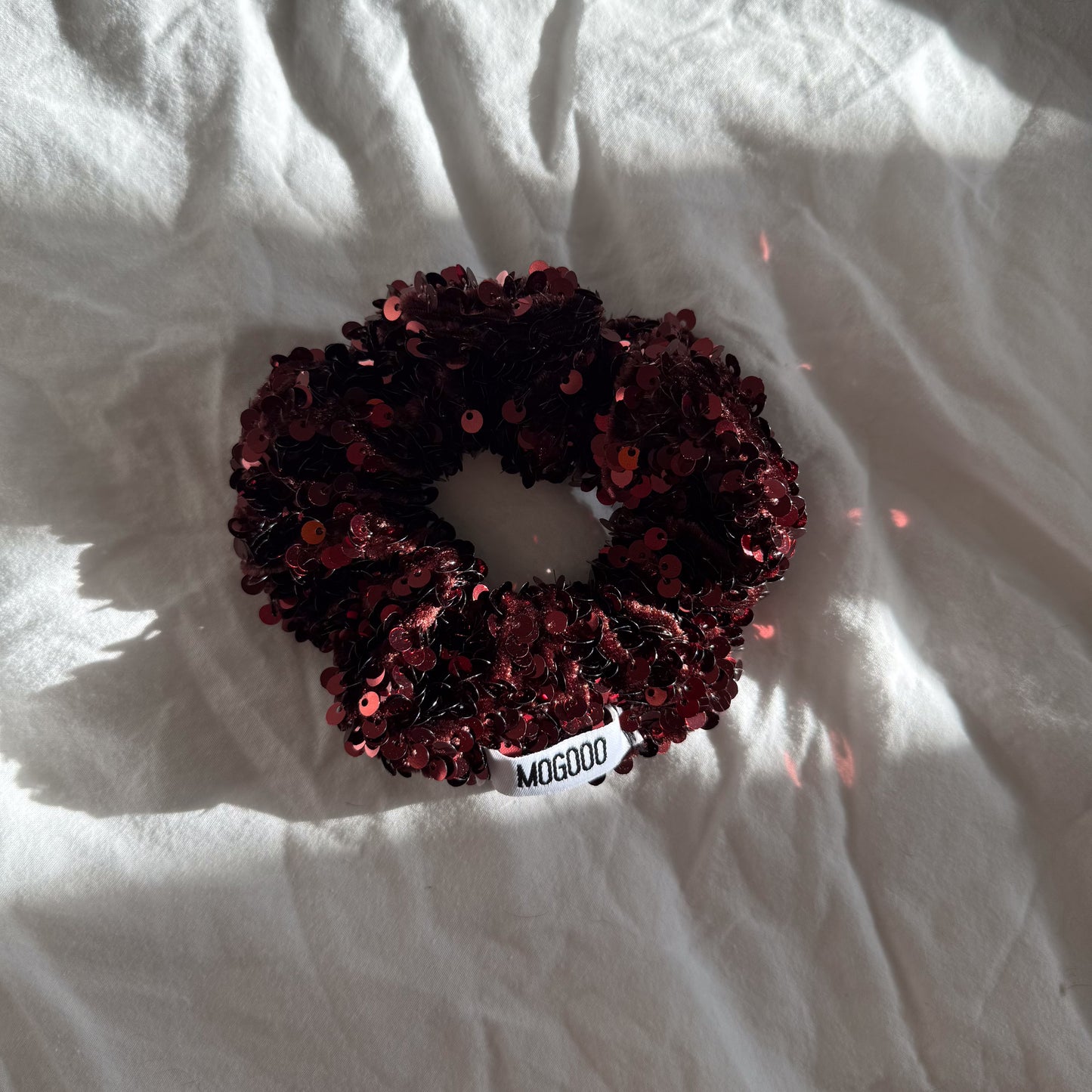 Chouchou "SEQUINS BROWN"