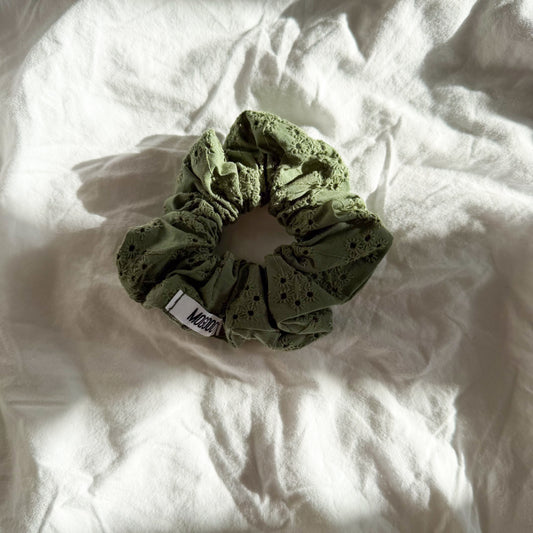 Chouchou "DAISY GREEN"