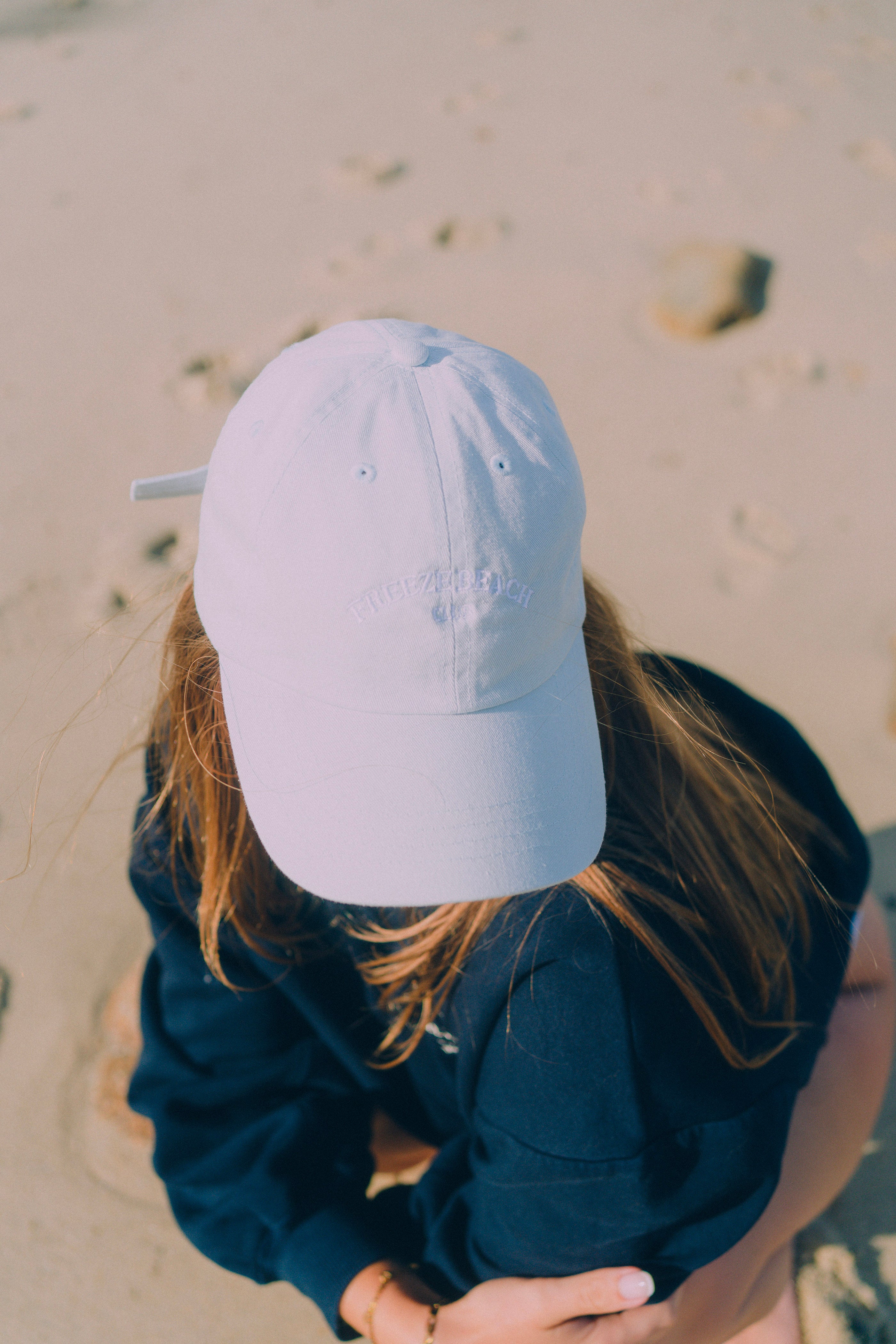 Casquette bleu "FREEZE BEACH"