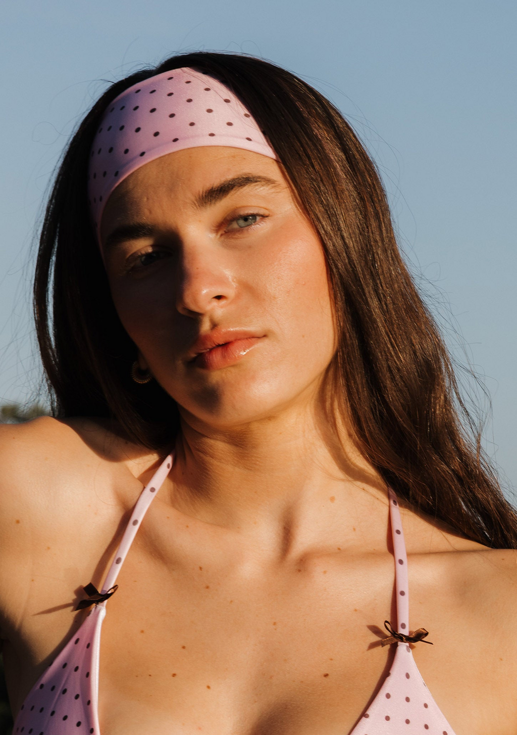 Bandeau beachwear "SHELLY"