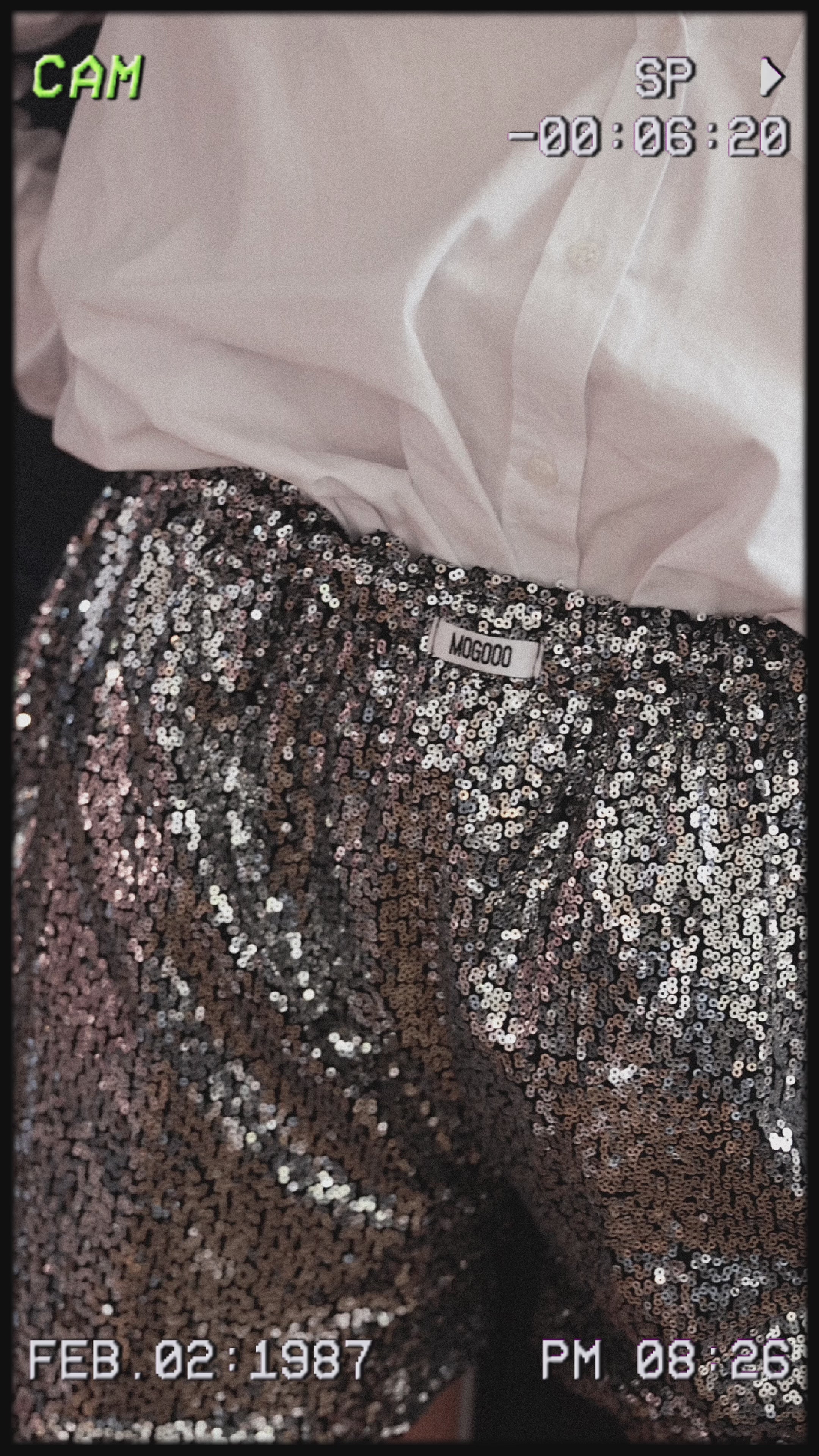 Short à paillettes "SHINE"