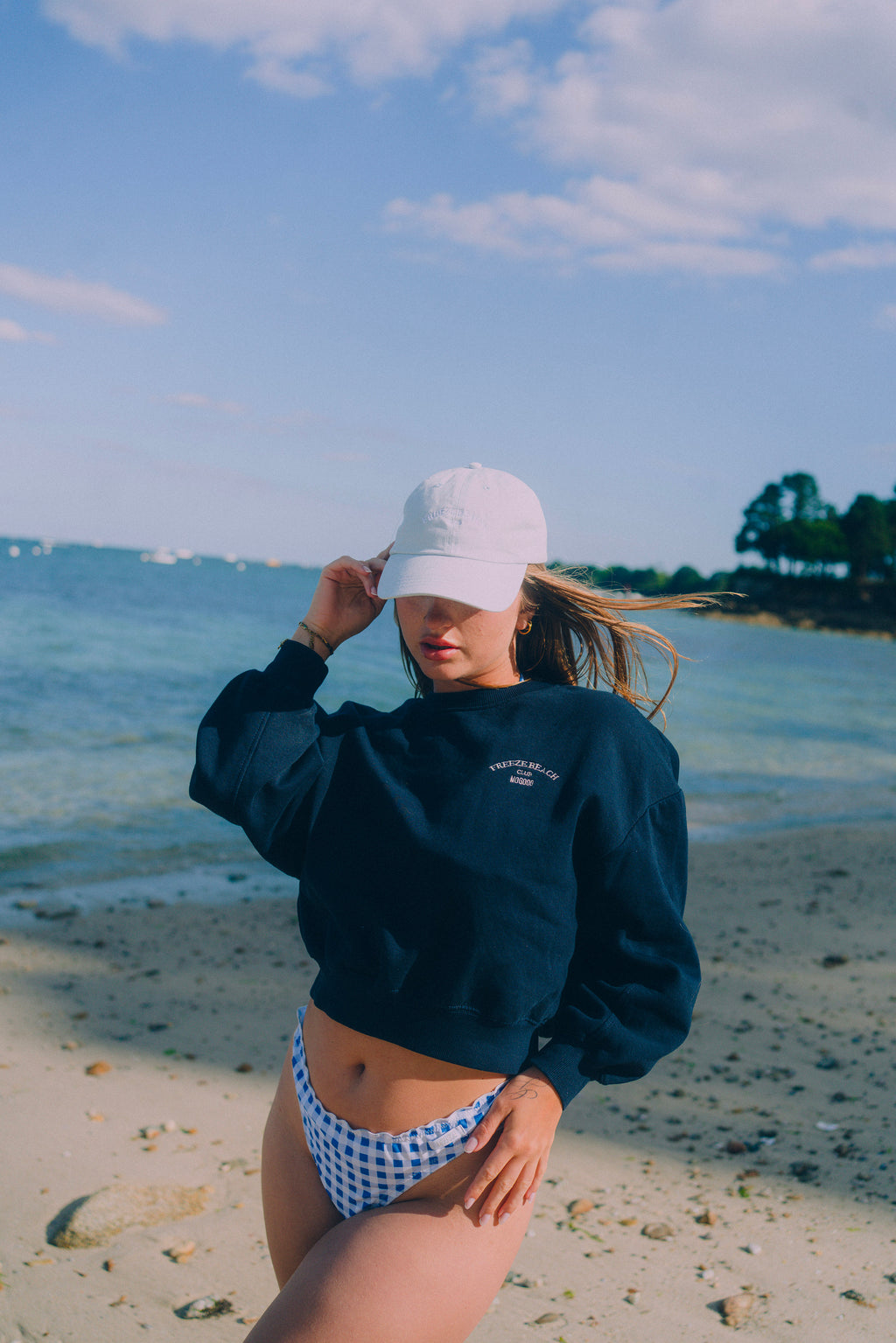 Sweat marine "FREEZE BEACH"